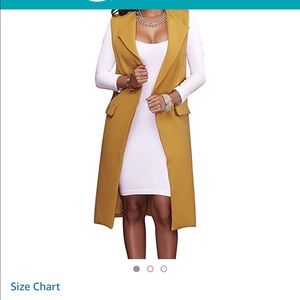 waistcoat brand new ,too long for short person 🤣